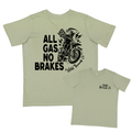 All Gas No Brakes Tee: Sage