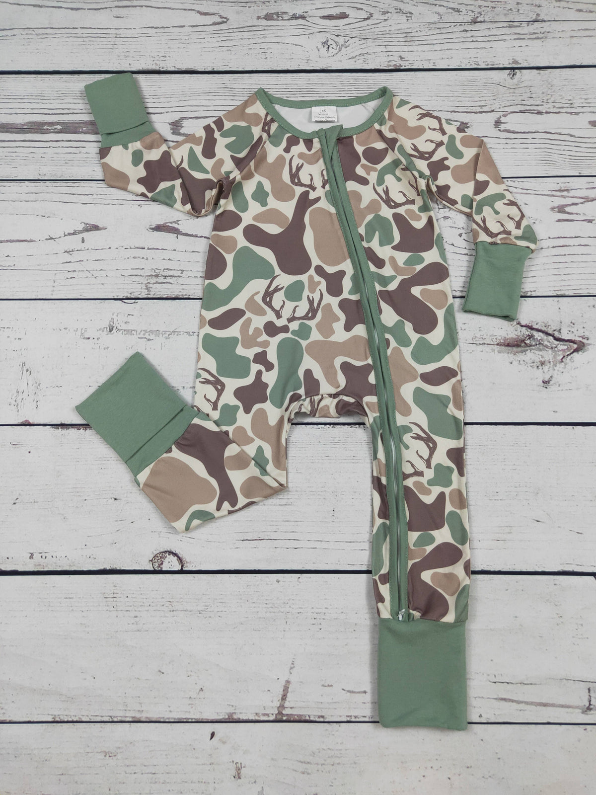 Woodland Camo Zip Sleeper