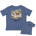Fix Your Sights Tee: Indigo