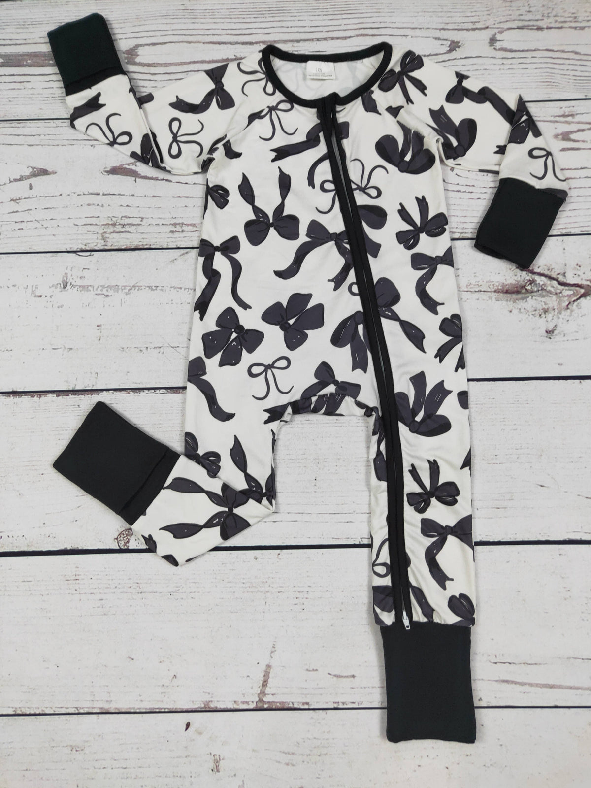 Little Miss Bows Zip Sleeper