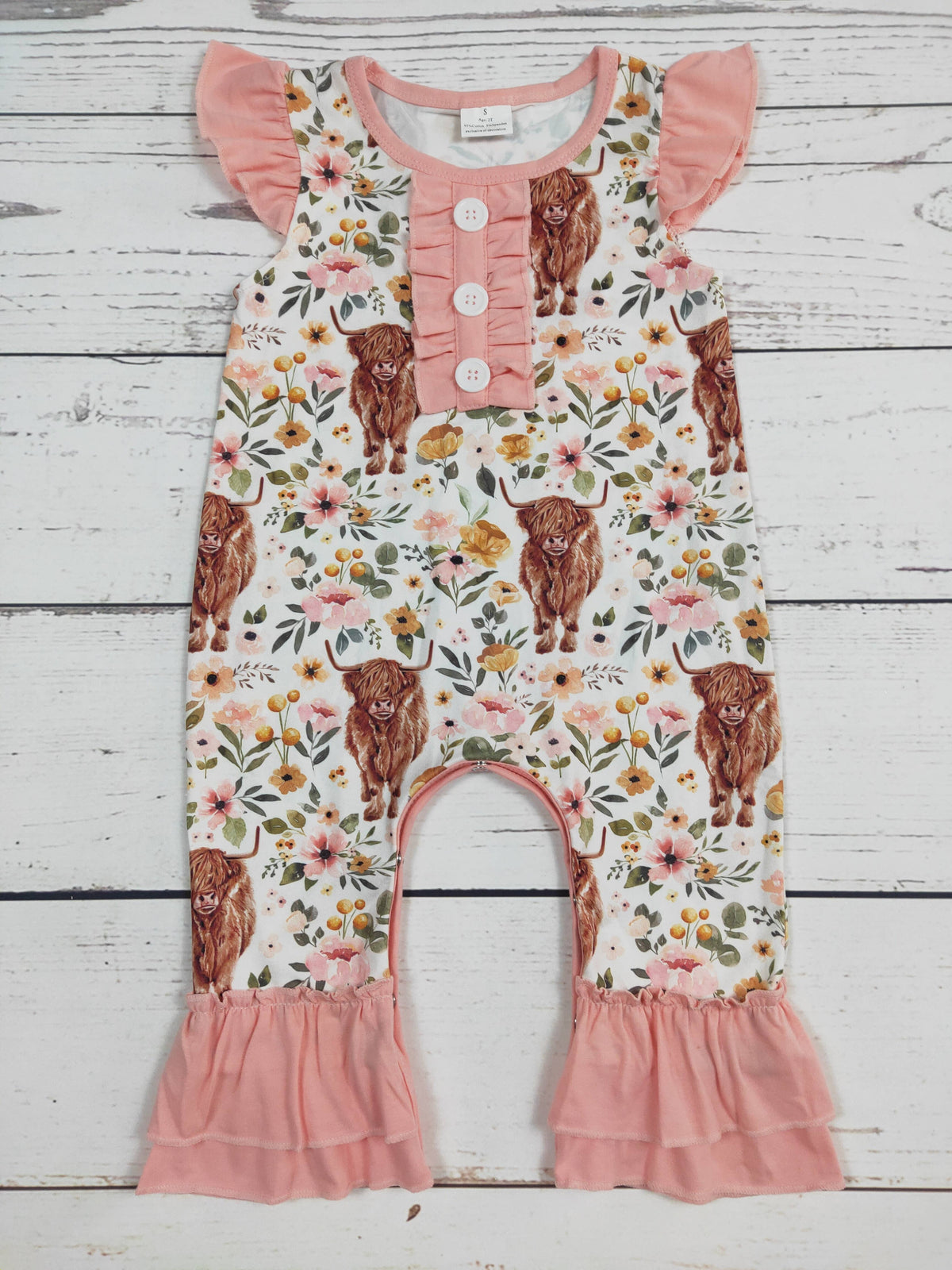 Highland Blossom Romper
